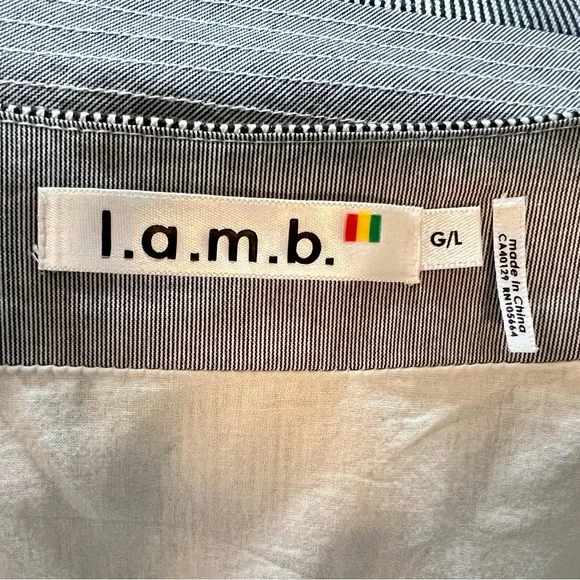 L.A.M.B. Pin Stripe Vest (RARE)-G/L-NWOT - Picture 6 of 16